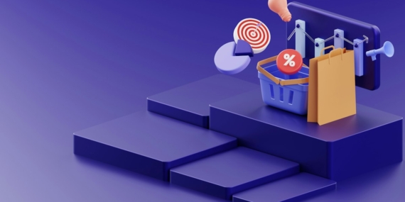 İnternet mağazasından alışveriş yapan müşteri